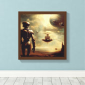 SF Italienische Meister Stil 2 Leinwanddruck (Insitu (Holzboden))
