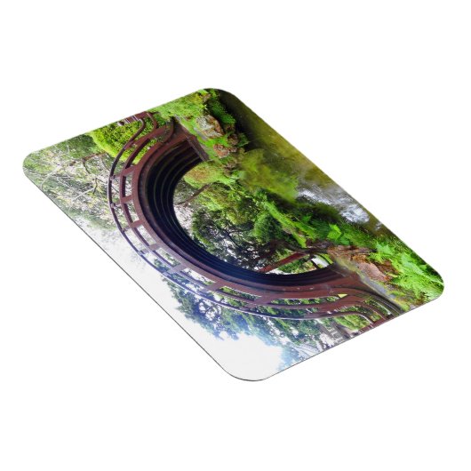 SF Japanese Tea Garden Drum Bridge #2 Magnet (Rechte Seite)