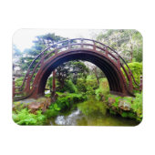 SF Japanese Tea Garden Drum Bridge #2 Magnet (Horizontal)