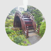 SF Japanese Tea Garden Drum Bridge #3 Ornament (Rückseite)