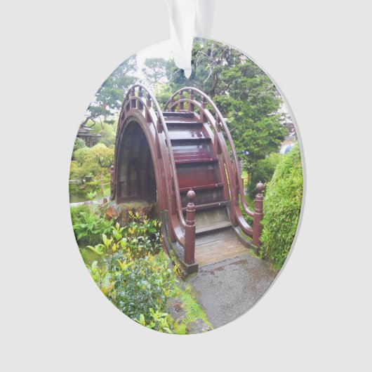 SF Japanese Tea Garden Drum Bridge #3 Ornament (Vorderseite)