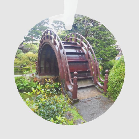 SF Japanese Tea Garden Drum Bridge #3 Ornament (Vorderseite)