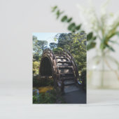 SF Japanese Tea Garden Drum Bridge Postcard Postkarte (Stehend Vorderseite)