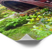 SF Japanese Tee Garden Drum Bridge #3 Poster (Ecke)