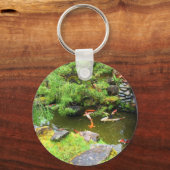 SF Japanischer Teegarten Koi Teich #1 Schlüsselanh Schlüsselanhänger (Vorderseite)