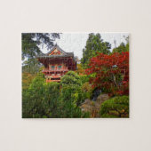 SF Japanischer Teegarten Tempel Gate#3 Jigsaw Puzz Puzzle (Horizontal)