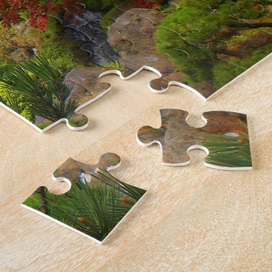 SF Japanischer Teegarten Tempel Gate#3 Jigsaw Puzz Puzzle (Seite)