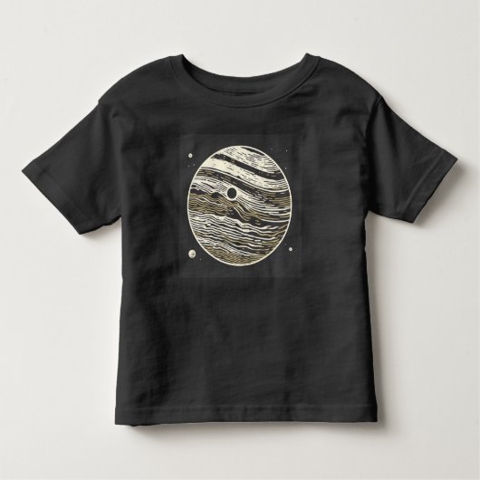 SF Jupiter Woodcut 1 Kleinkind T-shirt (Vorderseite)