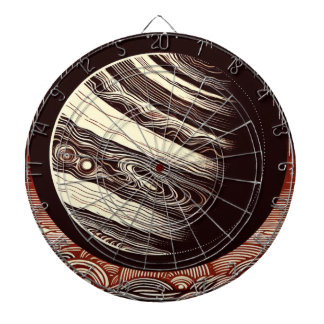 SF Jupiter Woodcut 2 Dartscheibe