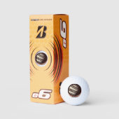 SF Jupiter Woodcut 2 Golfball (Verpackungen)