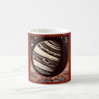 SF Jupiter Woodcut 2 Kaffeetasse