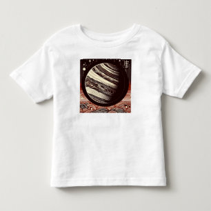 SF Jupiter Woodcut 2 Kleinkind T-shirt
