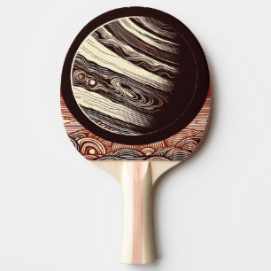 SF Jupiter Woodcut 2 Tischtennis Schläger