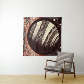 SF Jupiter Woodcut 2 Wandteppich (Beispiel (Horizontal))