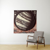 SF Jupiter Woodcut 2 Wandteppich (Beispiel)