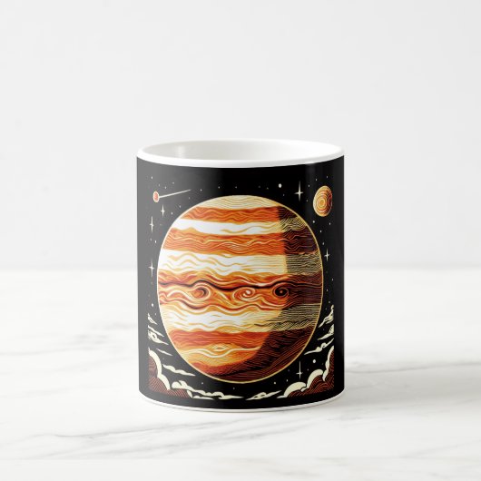 SF Jupiter Woodcut 3 Kaffeetasse (Mittel)