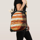SF Jupiter Woodcut 3 Tasche (Von Nahem)