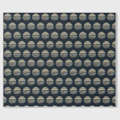 SF Jupiter Woodcut 4 Geschenkpapier (Flach)