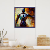 SF - Künstliche Intelligenz Hero 1 Poster (Küche)