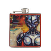 SF - Künstliche Intelligenz Hero 2 Flachmann (Vorderseite)