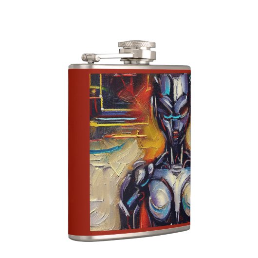 SF - Künstliche Intelligenz Hero 2 Flachmann (Rechts)