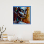 SF - Künstliche Intelligenz Hero 3 Poster (Küche)
