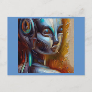 SF - Künstliche Intelligenz Hero 3 Postkarte