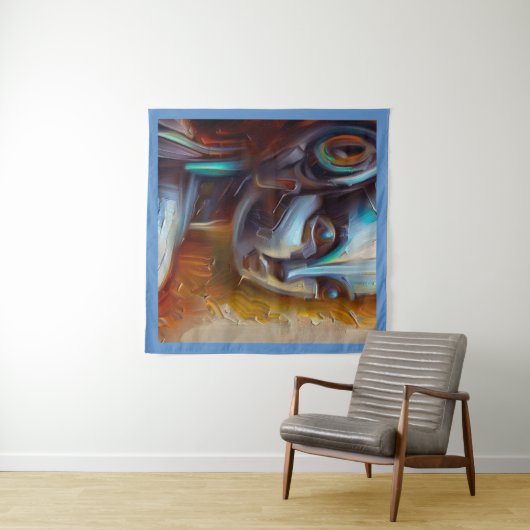 SF - Künstliche Intelligenz Hero 3 Wandteppich (Beispiel (Horizontal))