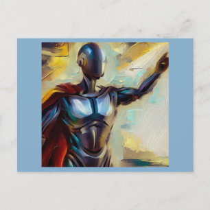 SF - Künstliche Intelligenz Hero 4 Postkarte