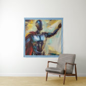 SF - Künstliche Intelligenz Hero 4 Wandteppich (Beispiel)
