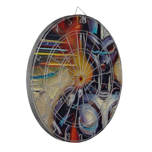 SF - Künstlicher Intelligenzhero (2) Dartscheibe (Vorderseite Links)