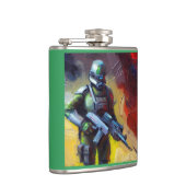 SF - Militärischer Held 2 Flachmann (Rechts)