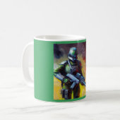 SF - Militärischer Held 2 Kaffeetasse (Vorderseite Links)