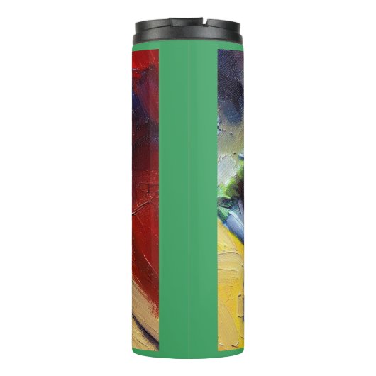 SF - Militärischer Held 2 Thermosbecher (Rückseite)