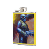 SF - Militärischer Held 4 Flachmann (Links)