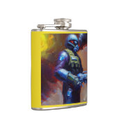 SF - Militärischer Held 4 Flachmann (Rechts)