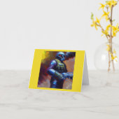 SF - Militärischer Held 4 Karte (Gelbe Blume)