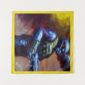 SF - Militärischer Held 4 Wandteppich (Vorderseite (Horizontal))