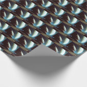 SF Orbit/s-Raumfahrt 1 Geschenkpapier (Ecke)