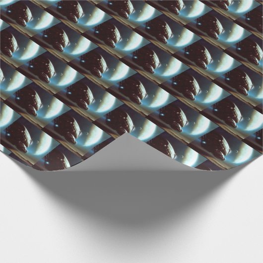 SF Orbit/s-Raumfahrt 1 Geschenkpapier (Ecke)