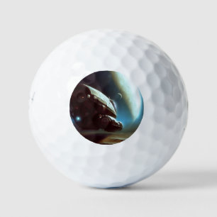 SF Orbit/s-Raumschiff (1) Golfball