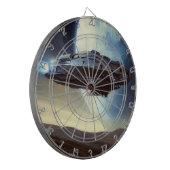 SF Orbit Spaceship (2) Dartscheibe (Vorderseite Links)