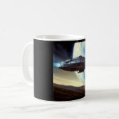SF Orbit Spaceship 2 Kaffeetasse (Vorderseite Links)