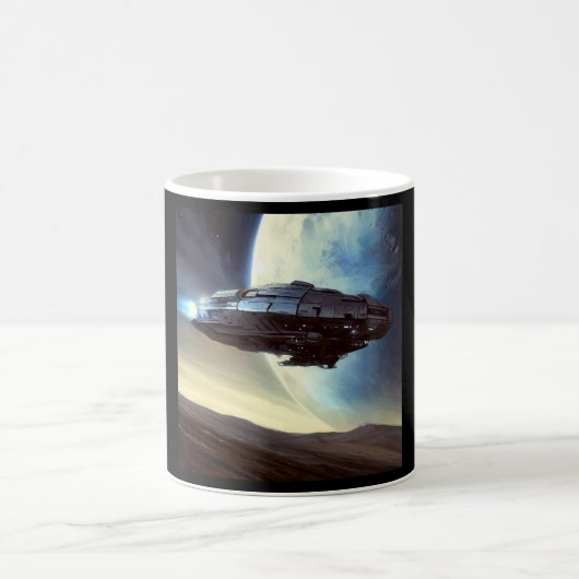 SF Orbit Spaceship 2 Kaffeetasse (Mittel)