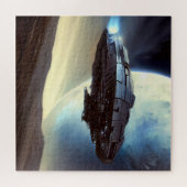 SF Orbit Spaceship (2) Puzzle (Horizontal)
