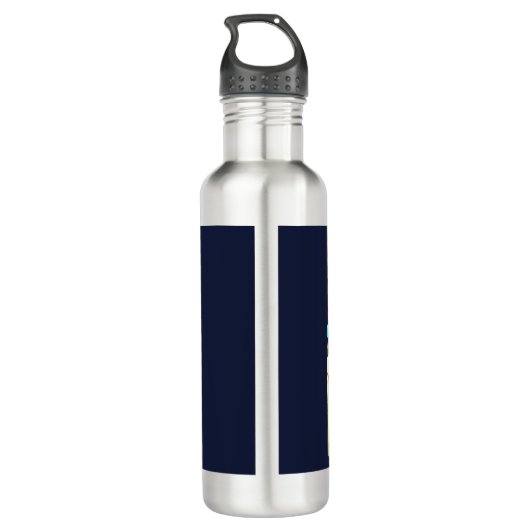 SF Pullzeitschrift Cover Style 2 Edelstahlflasche (Rückseite)