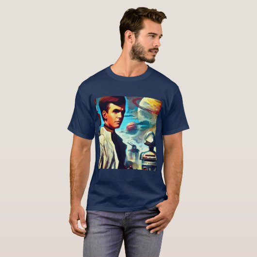 SF Pullzeitschrift Cover Style 2 T-Shirt (Vorne ganz)