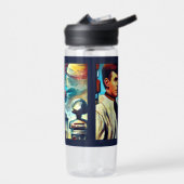 SF Pullzeitschrift Cover Style 2 Trinkflasche (Links)