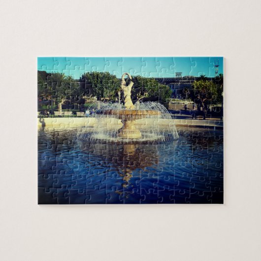 SF Rideout Memorial Fountain Jigsaw Puzzle (Horizontal)