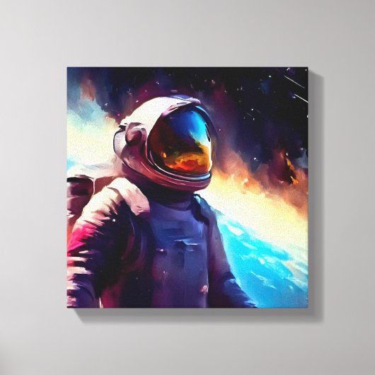 SF Space Hero 1 Leinwanddruck (Vorderseite)
